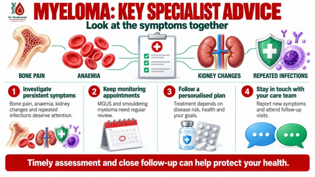 Dr Siva Advice on Myeloma