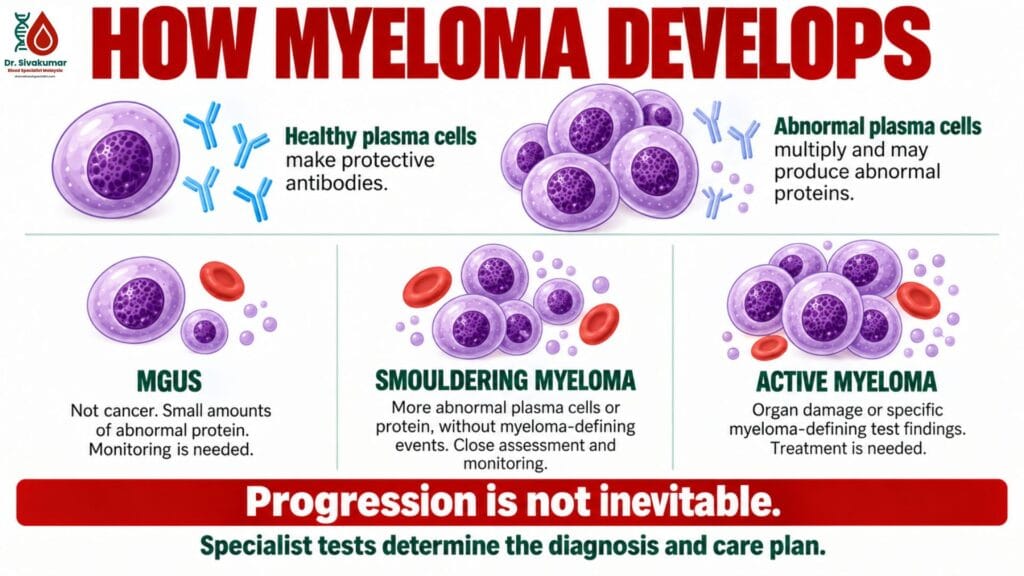 How Myeloma Develops